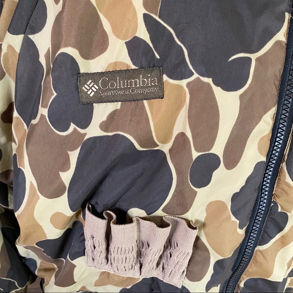 Vintage reversible columbia sportswear camo jacket - Picture 3 of 8